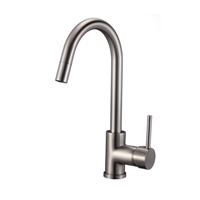 Pelican PL-8237 Single Hole Kitchen Faucet - Brushed Nickel